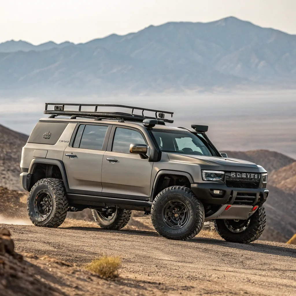 Spacious SUV with off-road capabilities